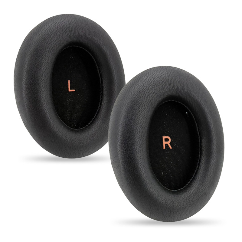 Sennheiser Headphone Momentum 4 - ゼンハイザー Momentum 4 ワイヤレスヘッドホンに対応した、高密度フォーム製のイヤーパッド。柔らかい素材で、交換用として最適。